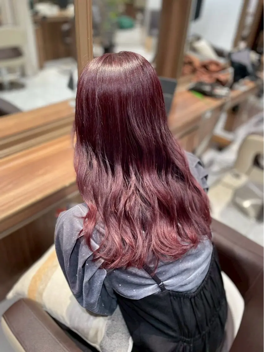 【鎖骨下よりの長さ限定】レディースカット+パーマ🌼の写真