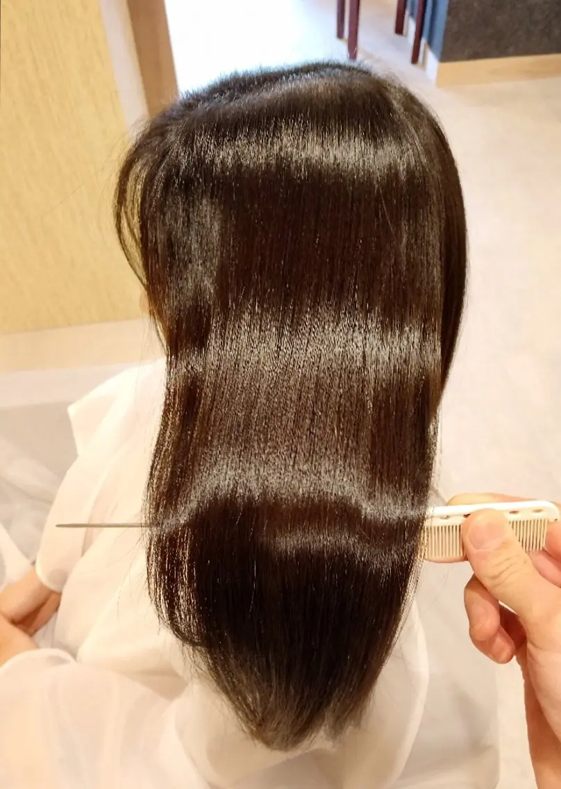 ロング カット トリートメント ヘッドスパ 【渋谷|髪質改善】 美女が沼るヘッドスパのヘアスタイル