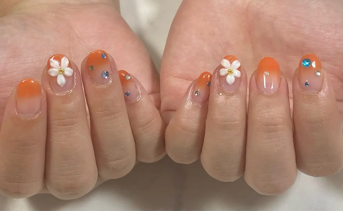 ネイル ハンドネイル Three いわなべのネイルデザイン