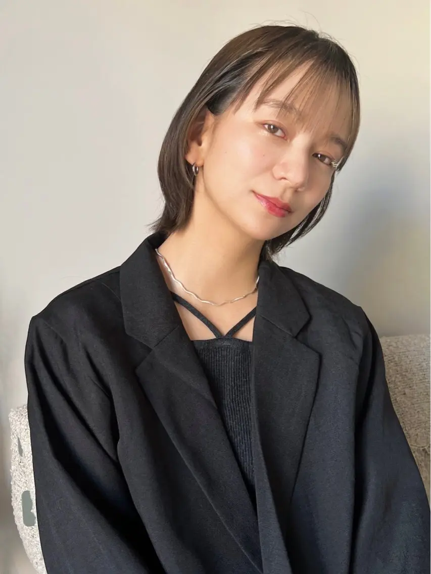 カラー 國米 遥生のヘアスタイル