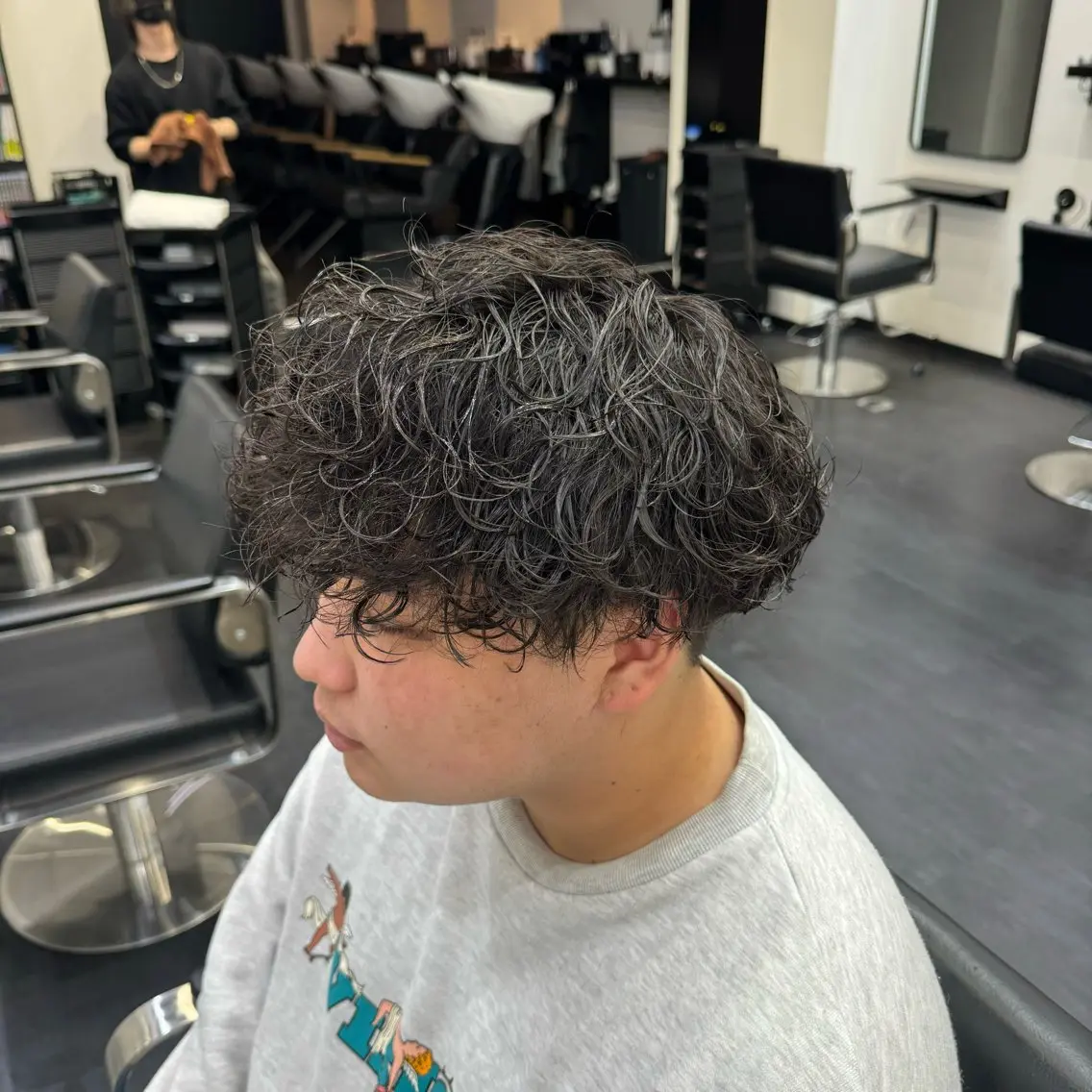 パーマ メンズ カット パーマ ✨メンズ特化✨鈴木 遼太のヘアスタイル