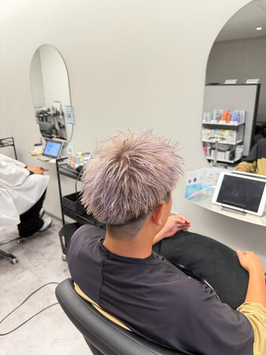 ショート メンズ 【メッシュ×パーマ】 ❤️🔥Koukiのヘアスタイル
