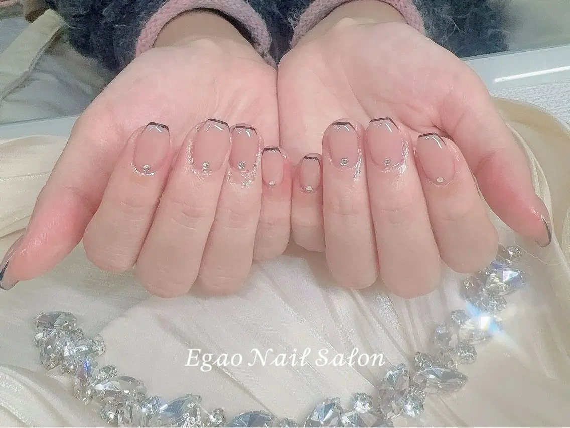 ネイル フットネイル ジェルネイル 韓国ネイル マグネットネイル メンズネイル ハンドネイル EGAO NAIL 錦糸町店のネイルデザイン