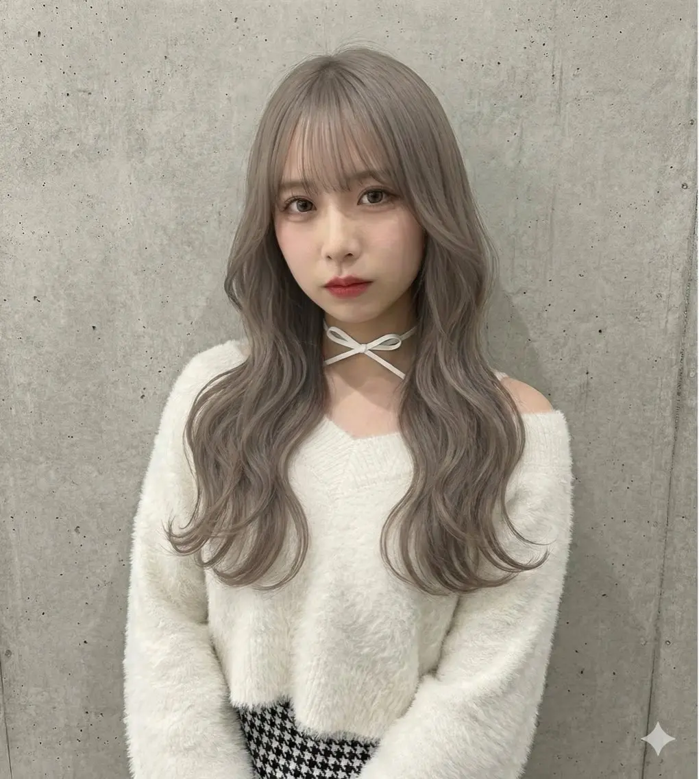 カラー 宝塚南口徒歩2分 ルイスのヘアスタイル