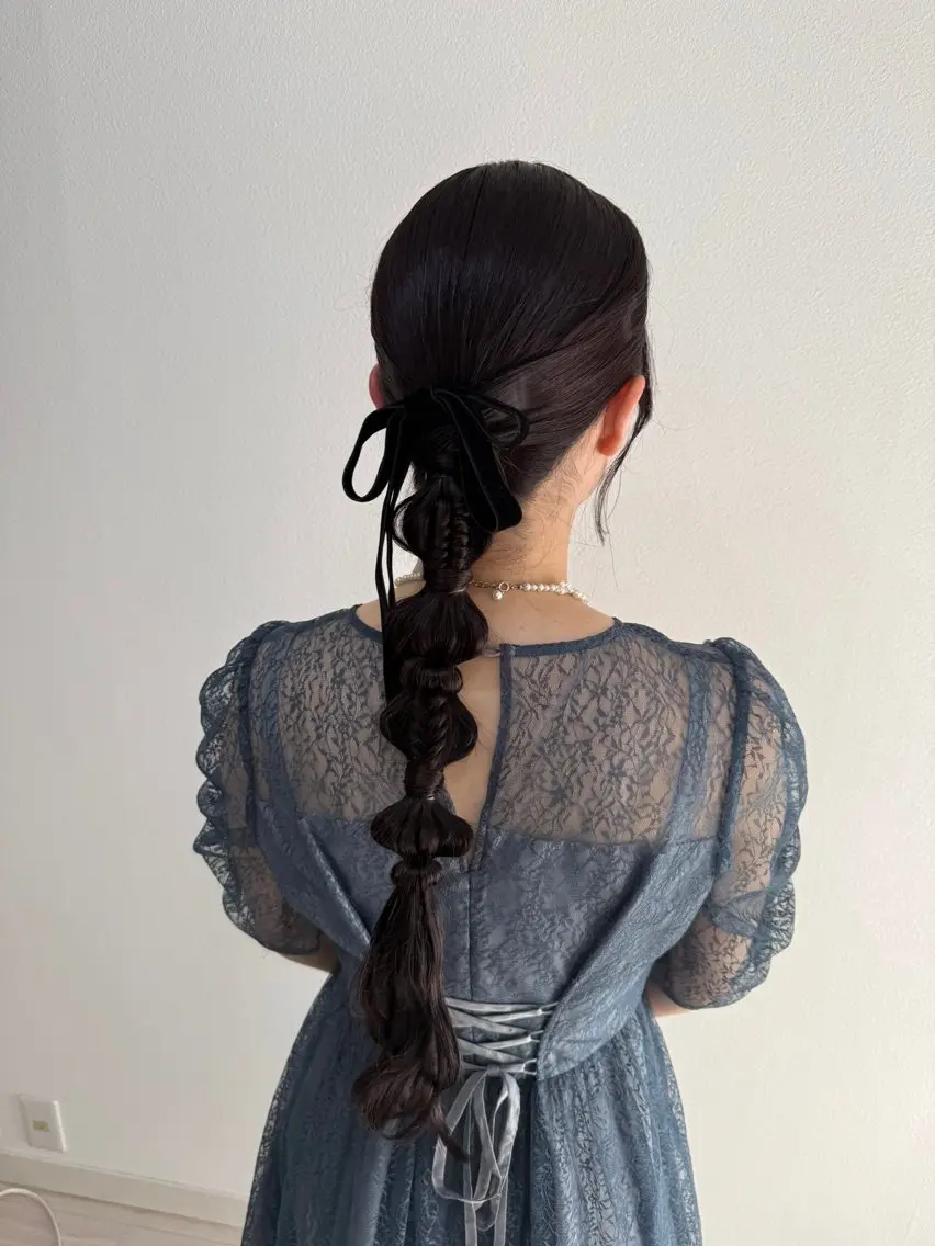 ロング ヘアアレンジ 大羅 海比のヘアスタイル