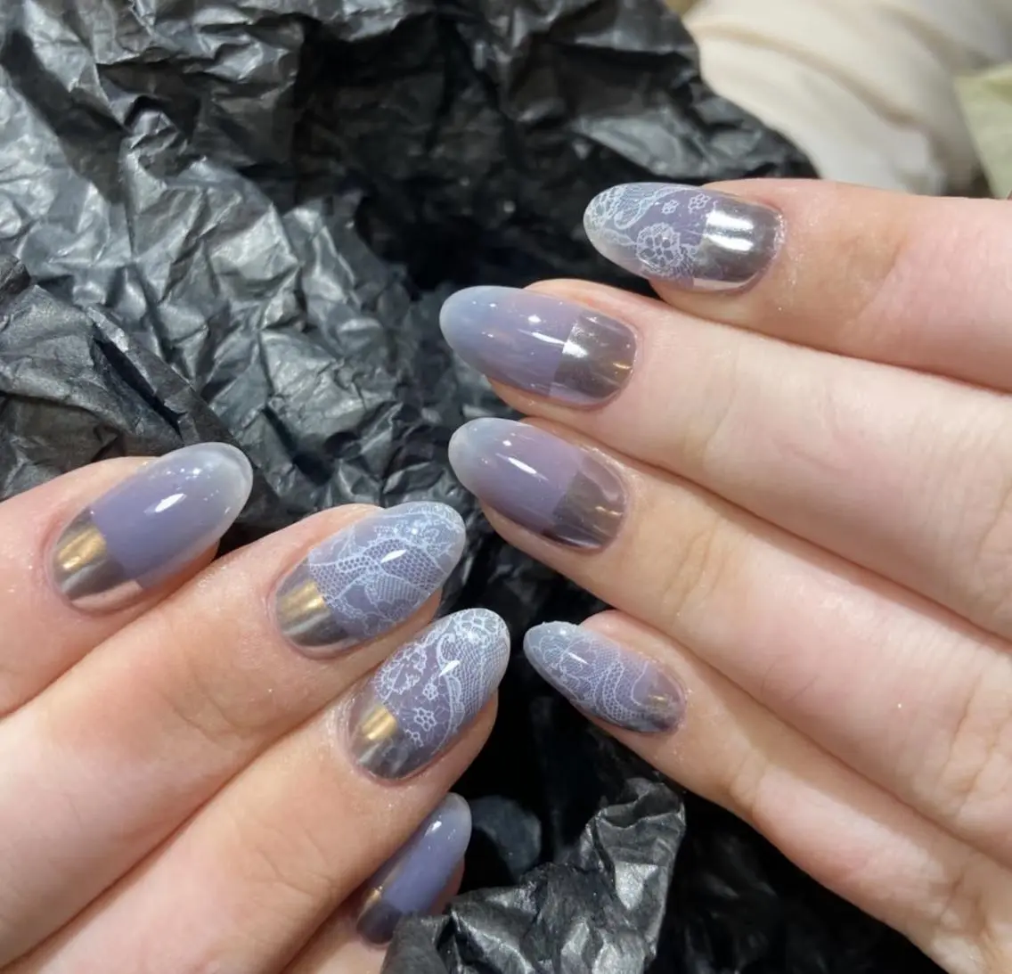 ネイル ハンドネイル ハンドケア 🍑 momo_nailのネイルデザイン