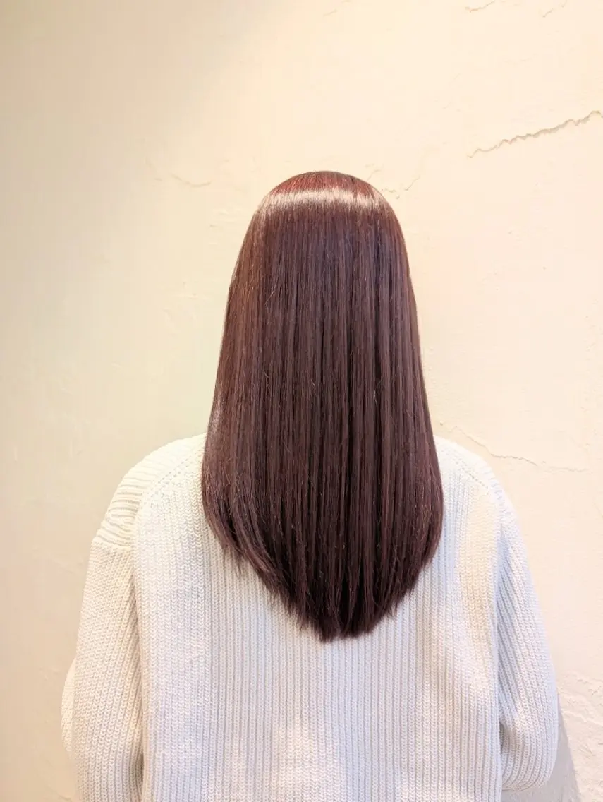 カラー ロング 吉田  彩／大人 艶髪 ／ヘッドスパのヘアスタイル