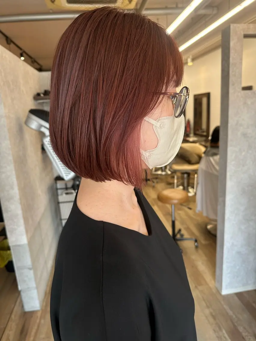ショート カラー 糀元(後藤) 花純のヘアスタイル