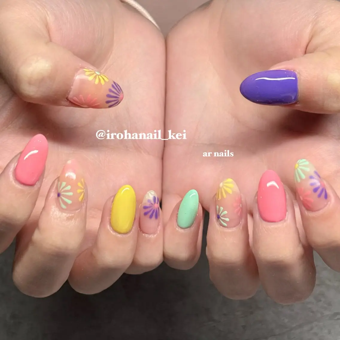 ネイル アートネイル IROHA NAIL_けい🐶のネイルデザイン