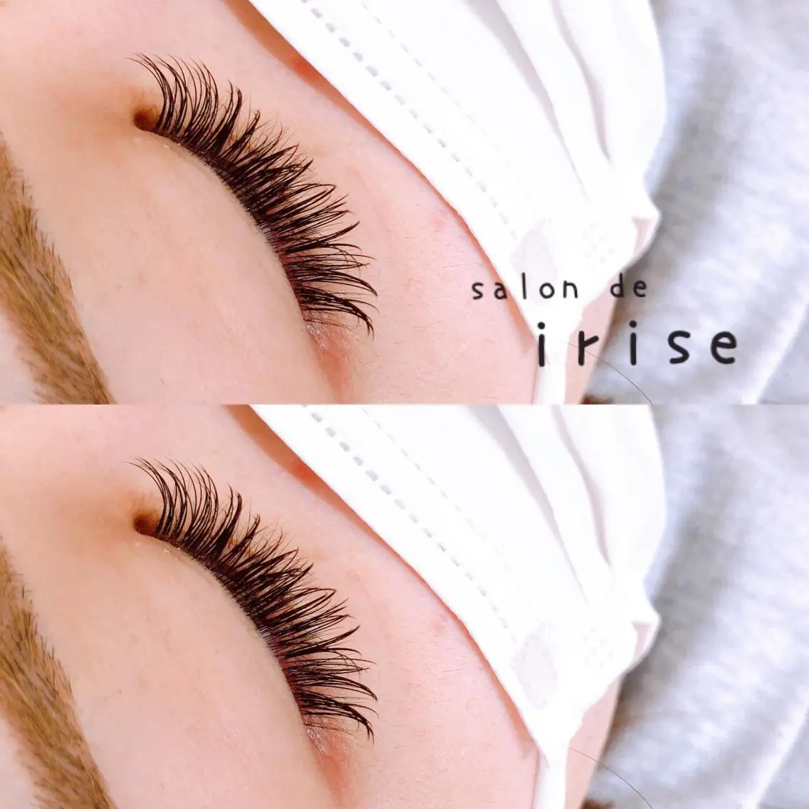 マツエク・マツパ フラットラッシュ salon de iriseのマツエク・マツパデザイン