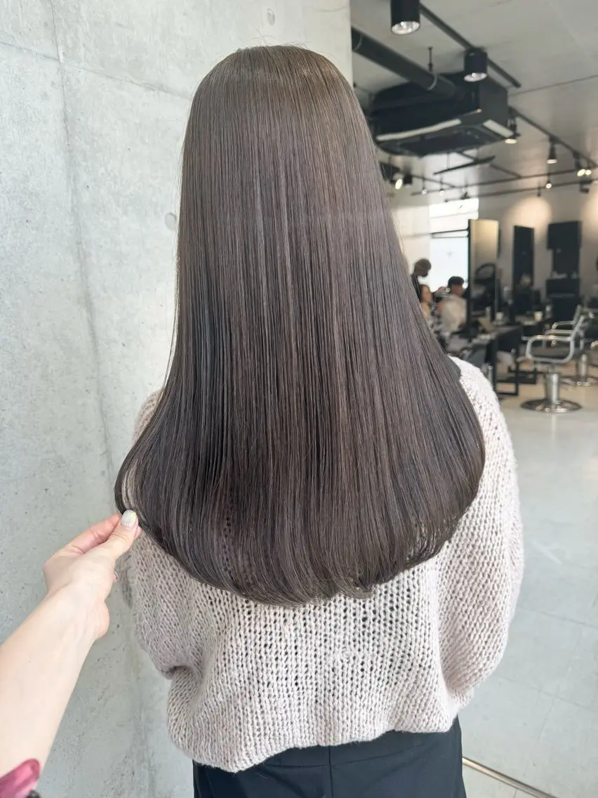 ロング カラー ヘアアレンジ ヘアカラー トリートメント 🦋似合わせカラー 艶髪🦋Rinaのヘアスタイル