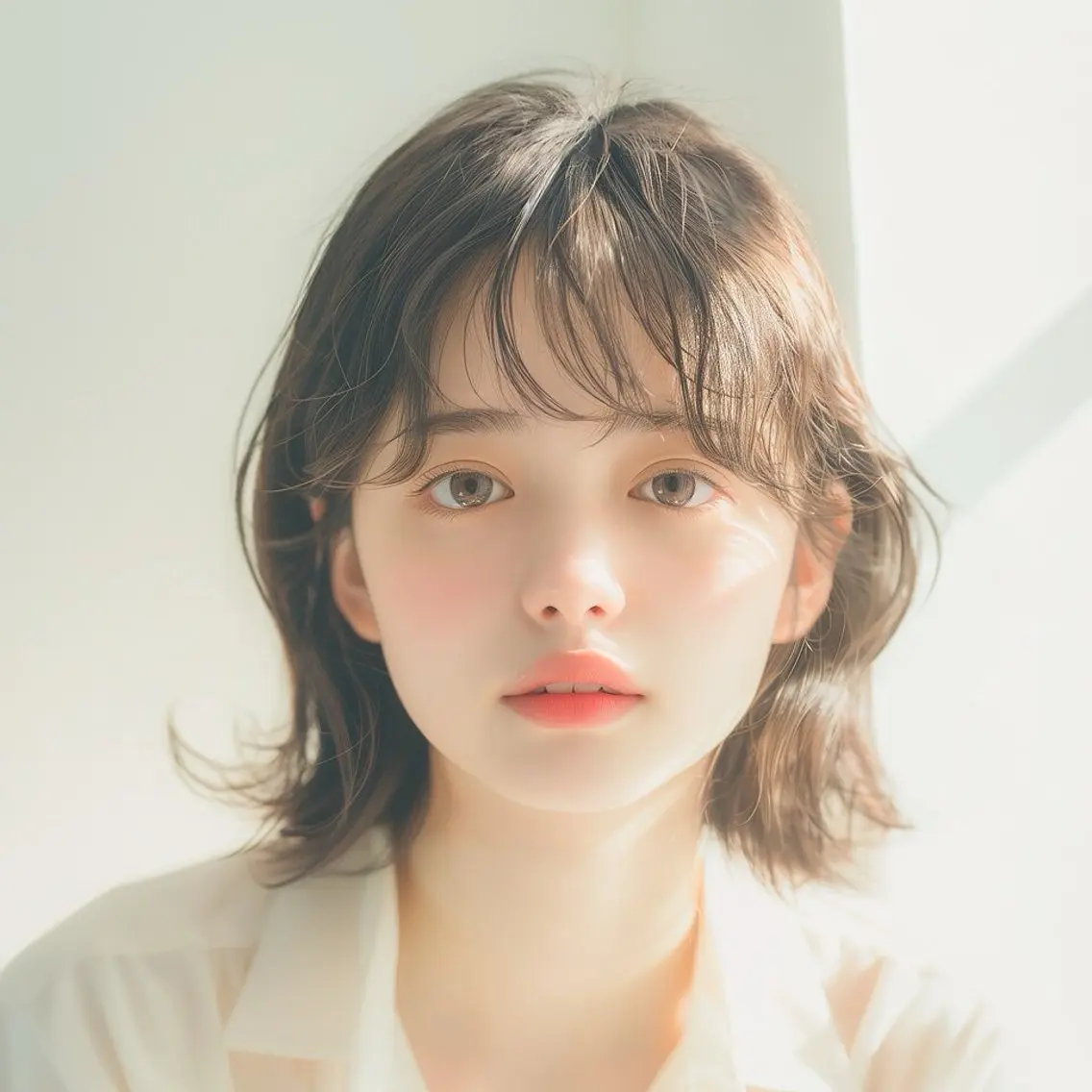 カラー 透明感カラー オーガニックカラー カット ヘアカラー Amaris おおしまのヘアスタイル