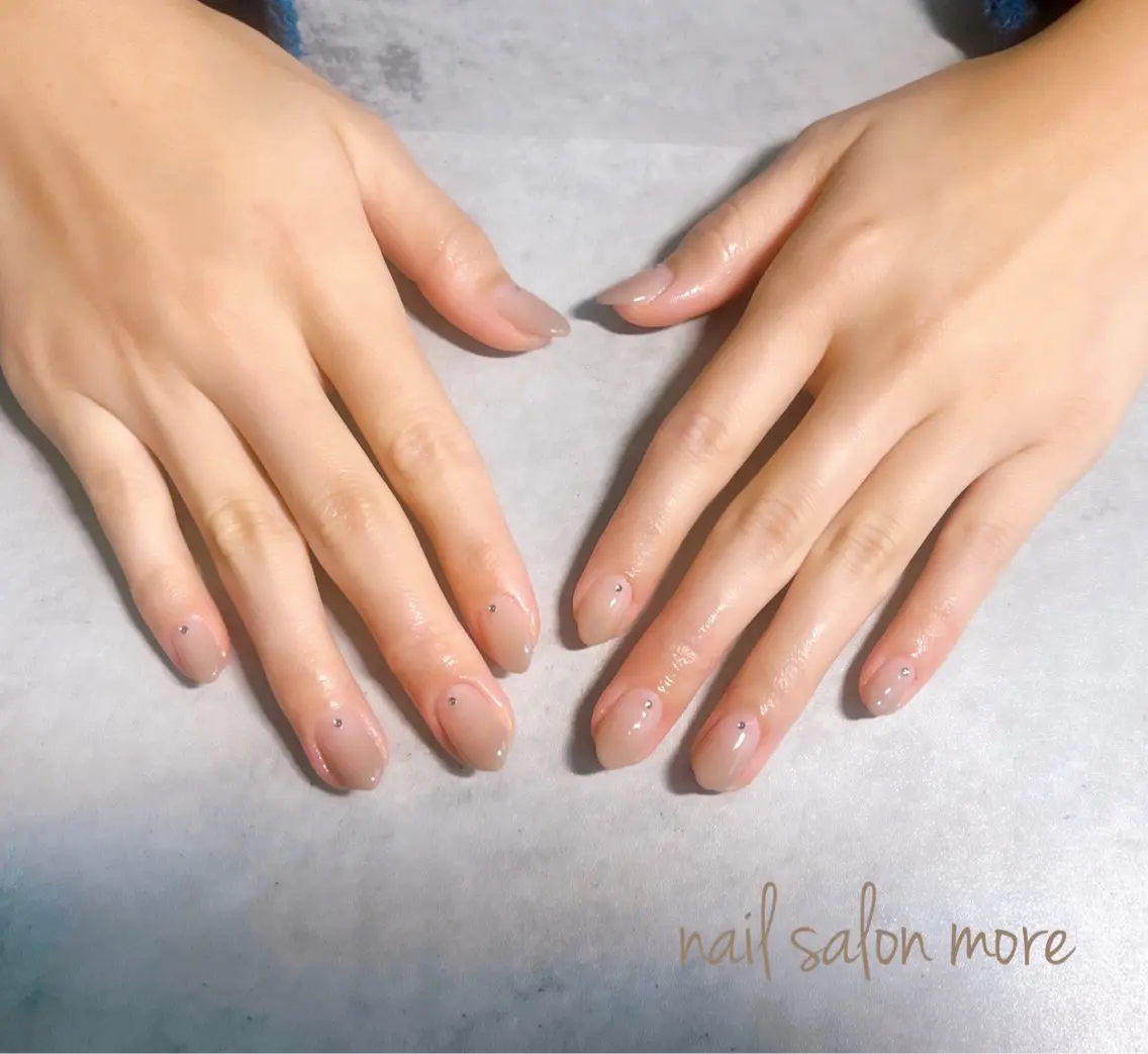 ネイル グラデーション nail salon moreのネイルデザイン