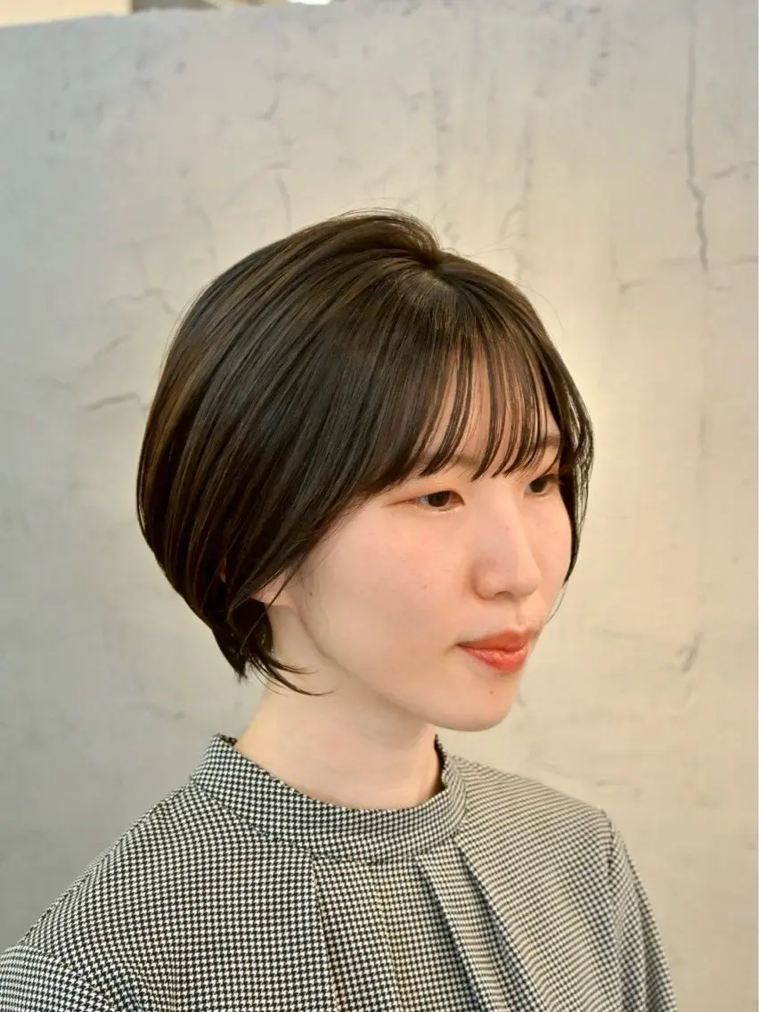 ショート カット ヘッドスパ VISAGE ba.sk 金子詩帆のヘアスタイル
