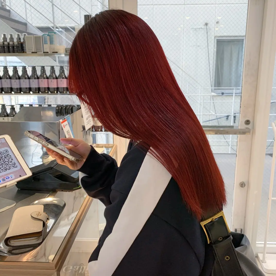 ロング カット ヘアカラー トリートメント stylist ◎RUKI.のヘアスタイル
