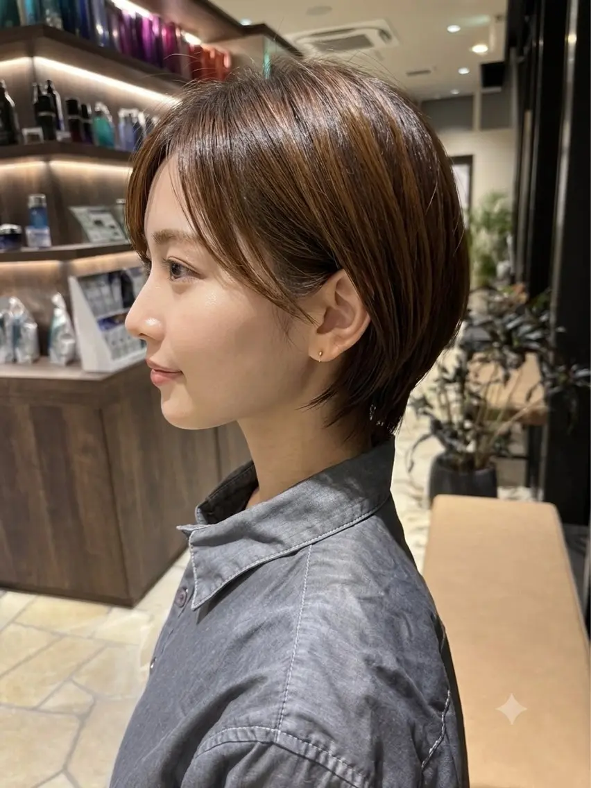 ショート 吉原 星稀のヘアスタイル