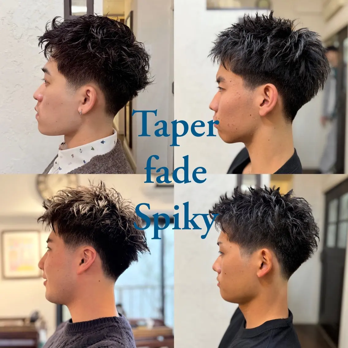 ショート メンズ フェードカット スパイキーショート ショートヘア カット メンズ/スパイキー ショート/isseyのヘアスタイル