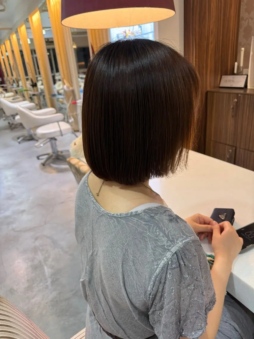 ショート カット 岩佐 優之心のヘアスタイル
