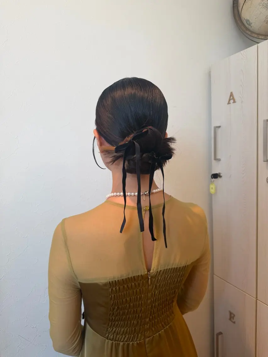 ヘアアレンジ 結婚式・ブライダル アヤネ🧚 横浜美容師🎶のヘアスタイル
