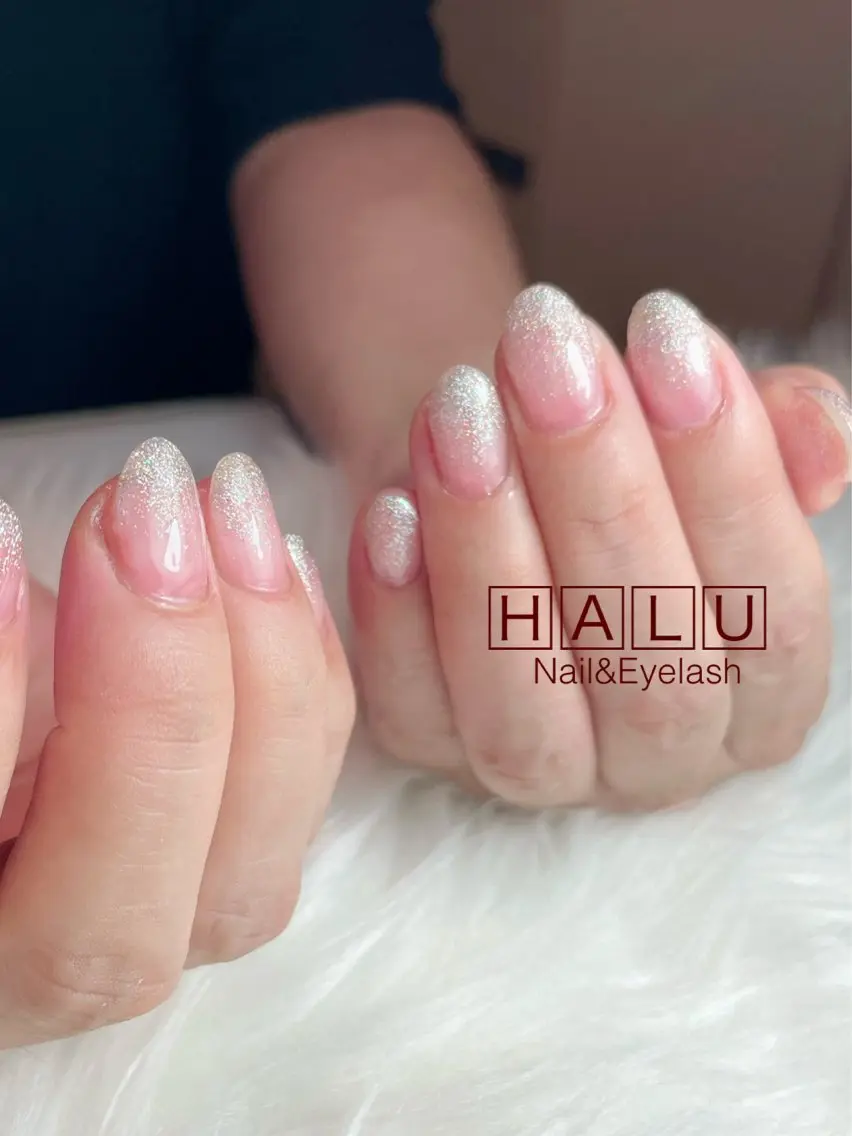 ネイル オーロラネイル HALU ハルのネイルデザイン