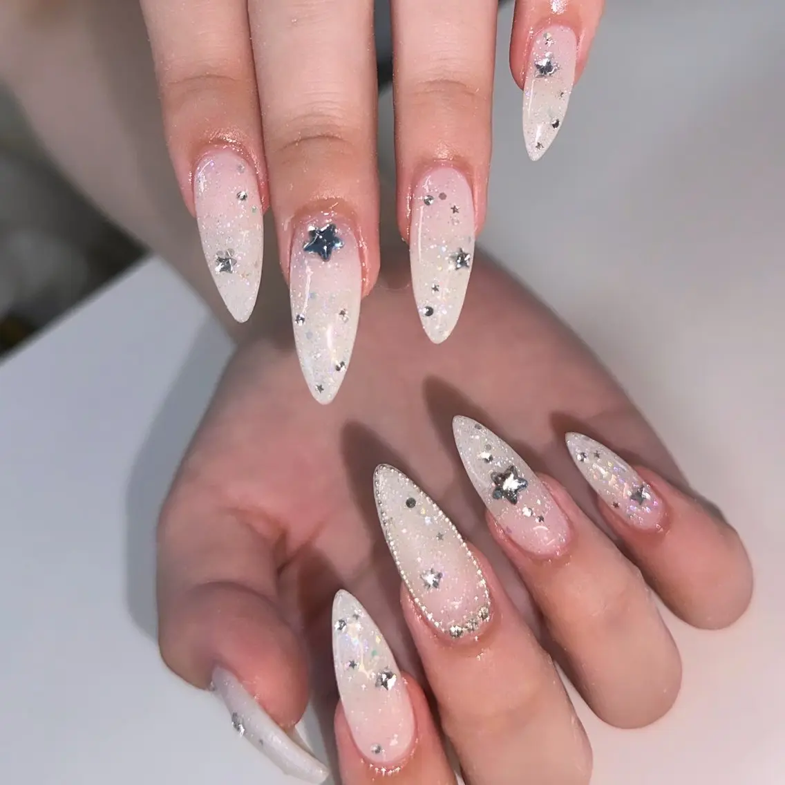セミロング ハンドネイル 🦋Nail Amo🦋のネイルデザイン