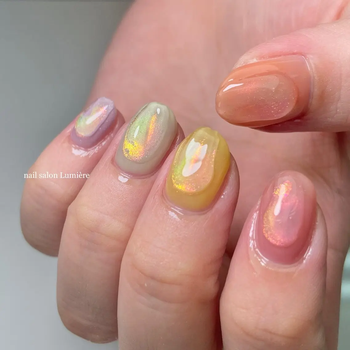 ネイル ハンドネイル nail salon Lumièreのネイルデザイン