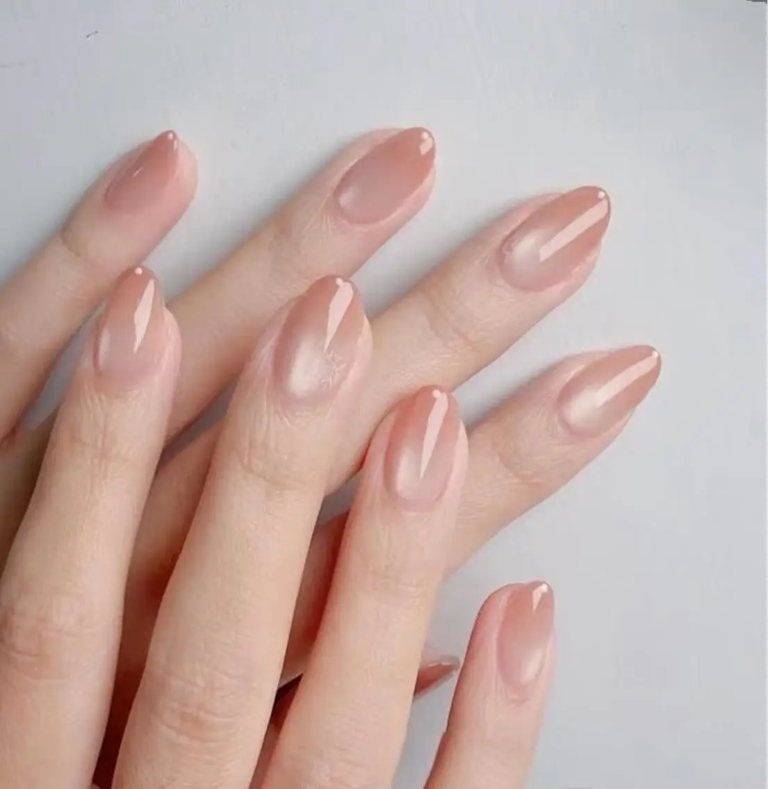 ネイル ハンドネイル H3 Nail Tsuki🦋💙のネイルデザイン