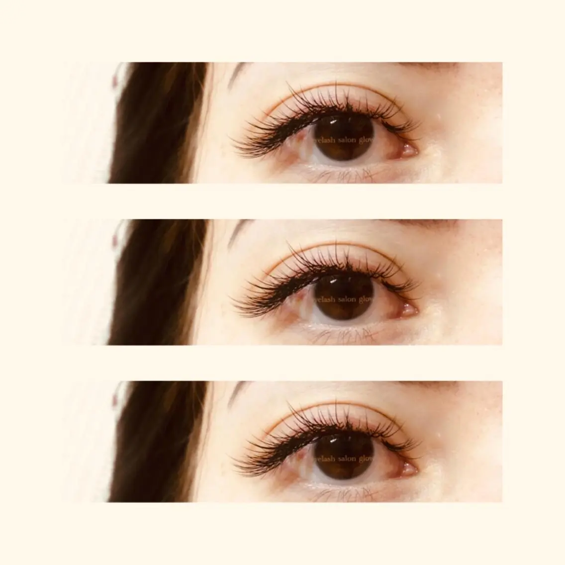 マツエク・マツパ 付け放題 eyelash glowのマツエク・マツパデザイン