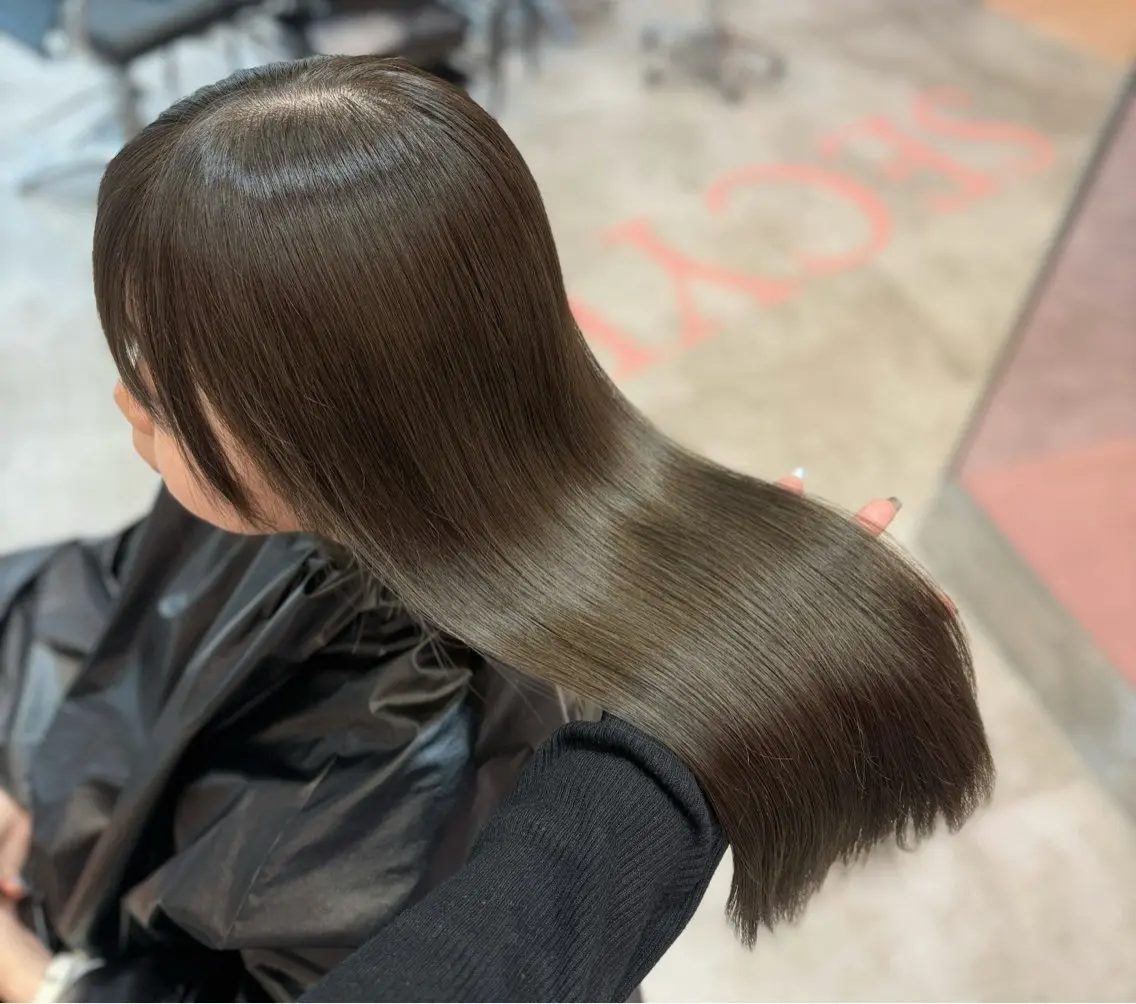カラー ヘアカラー 透明感カラー💫 mikotoのヘアスタイル