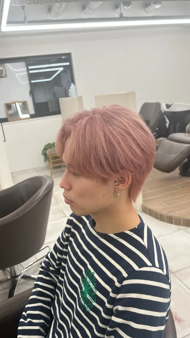 ショート カラー メンズ 🏆メンズヘア特化 🥇代表りんぺーのヘアスタイル