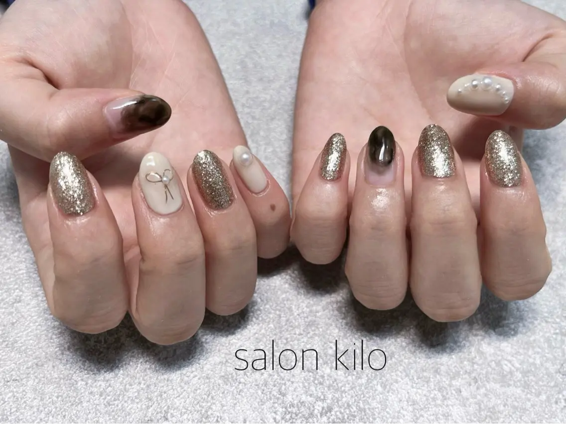 ネイル ハンドネイル salon kiloのネイルデザイン