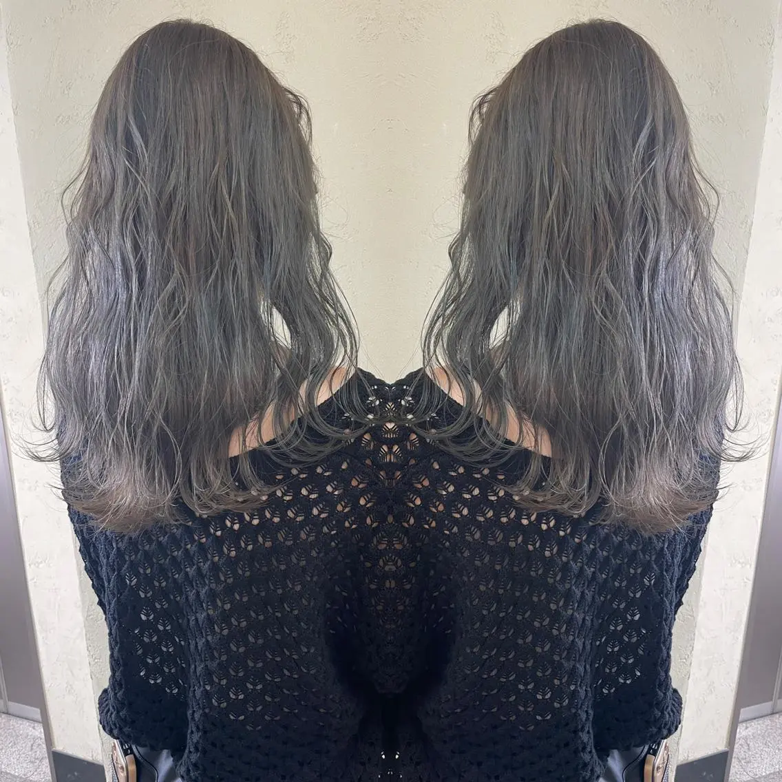 ロング ヘアカラー 大泉 美久のヘアスタイル