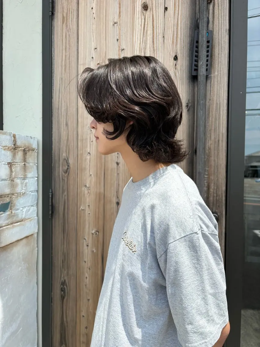 ミディアム くせ毛 レイヤーカット カット KOTOMI ONUKIのヘアスタイル