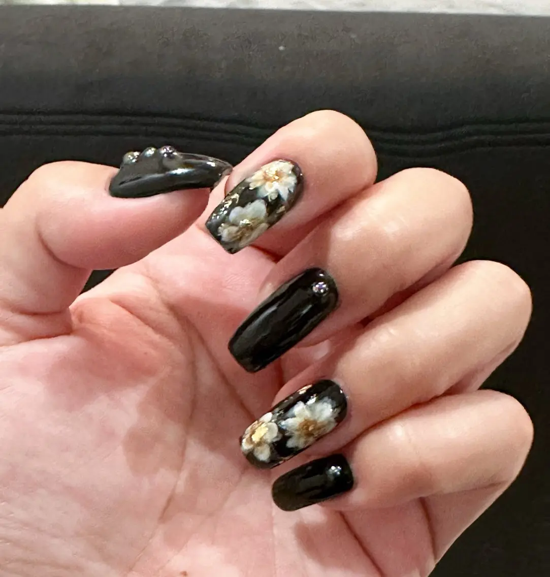 ネイル スカルプネイル シンプルネイル Lu nailsalonのネイルデザイン