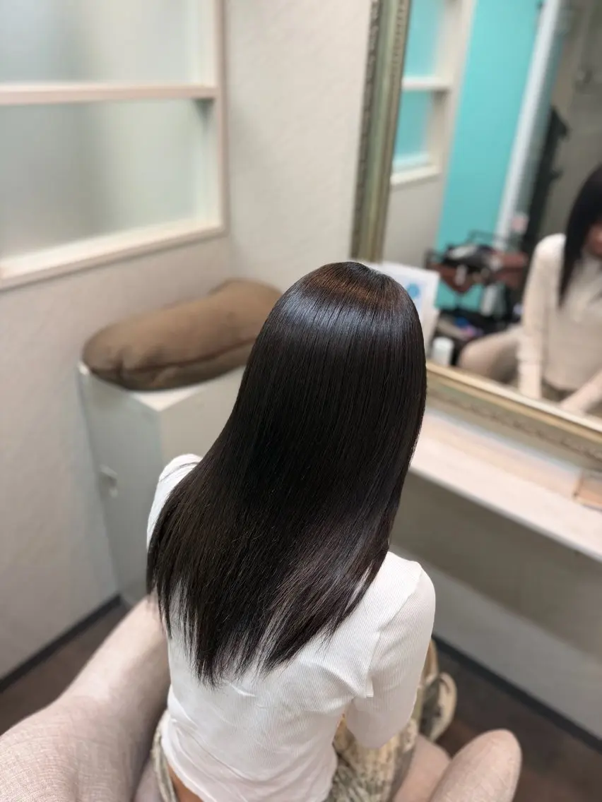 セミロング トリートメント ヘッドスパ ヘアセット 髪質改善/カラー/ 新宿/さやかのヘアスタイル