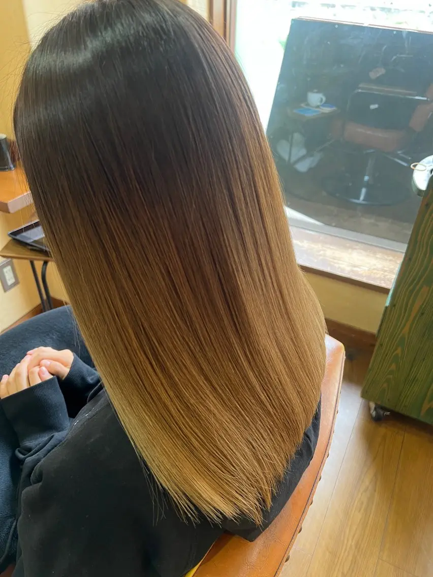 セミロング 髪質改善 トリートメント トリートメント 福田 竜士のヘアスタイル