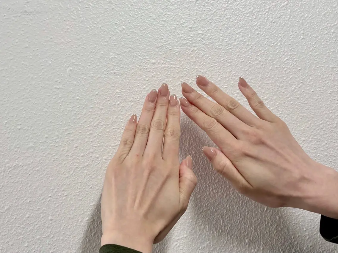 ネイル 氷ネイル・うるうるネイル シンプルネイル ストーンネイル nail room aru.のネイルデザイン