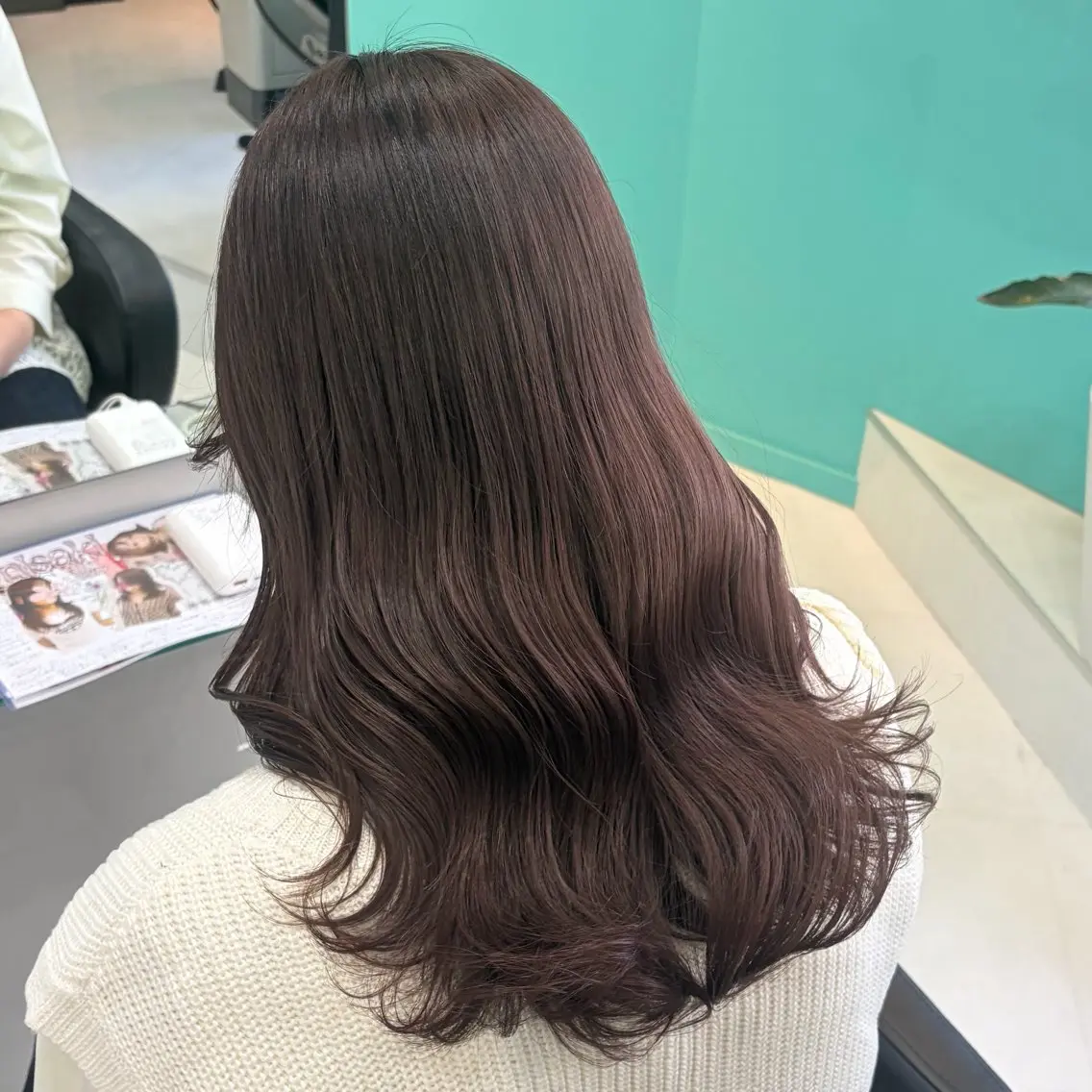 セミロング カラー ブラウンカラー チョコレートブラウン デザインカラー/ ボブ/Natsukiのヘアスタイル