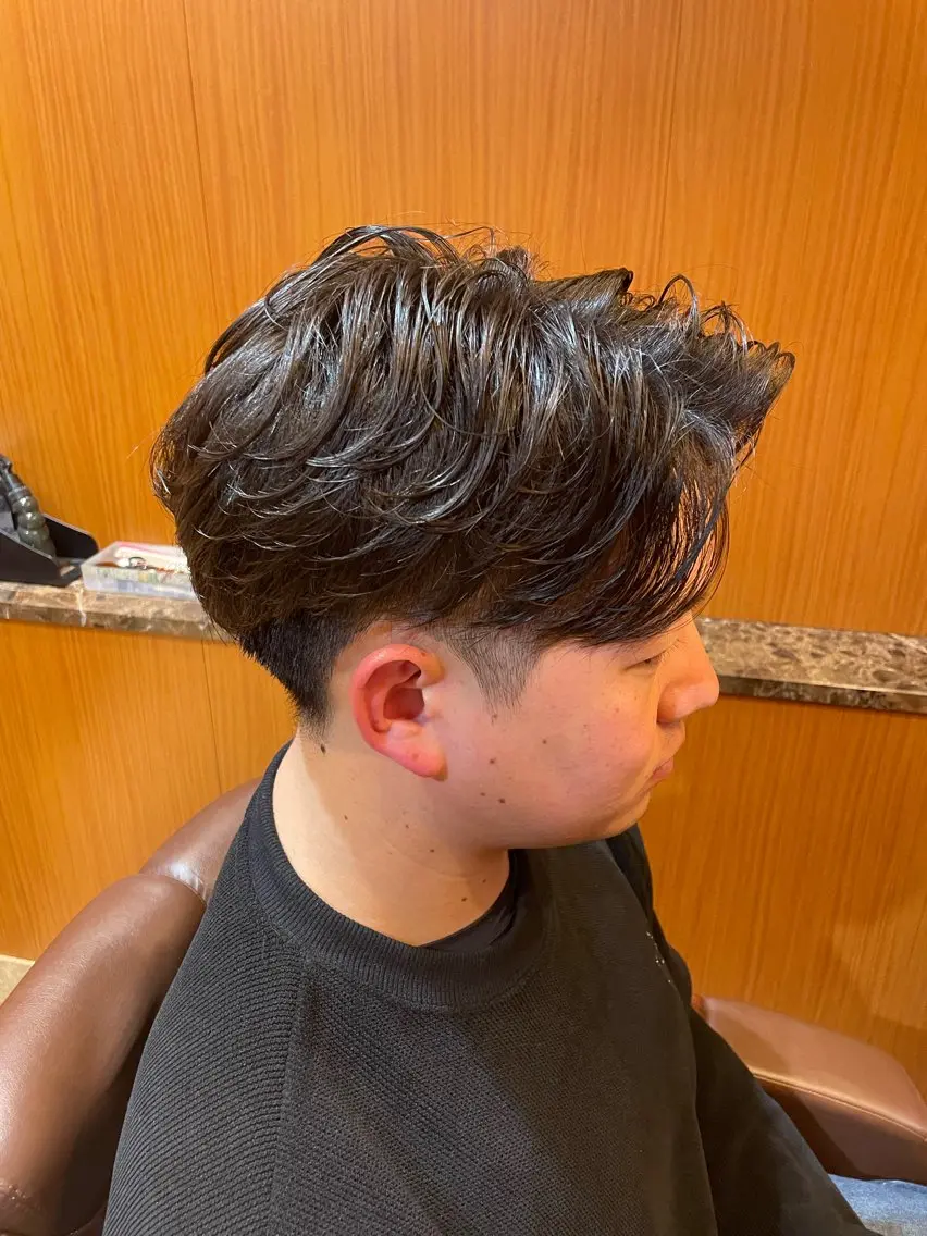 メンズ カット シマサキ シイナのヘアスタイル