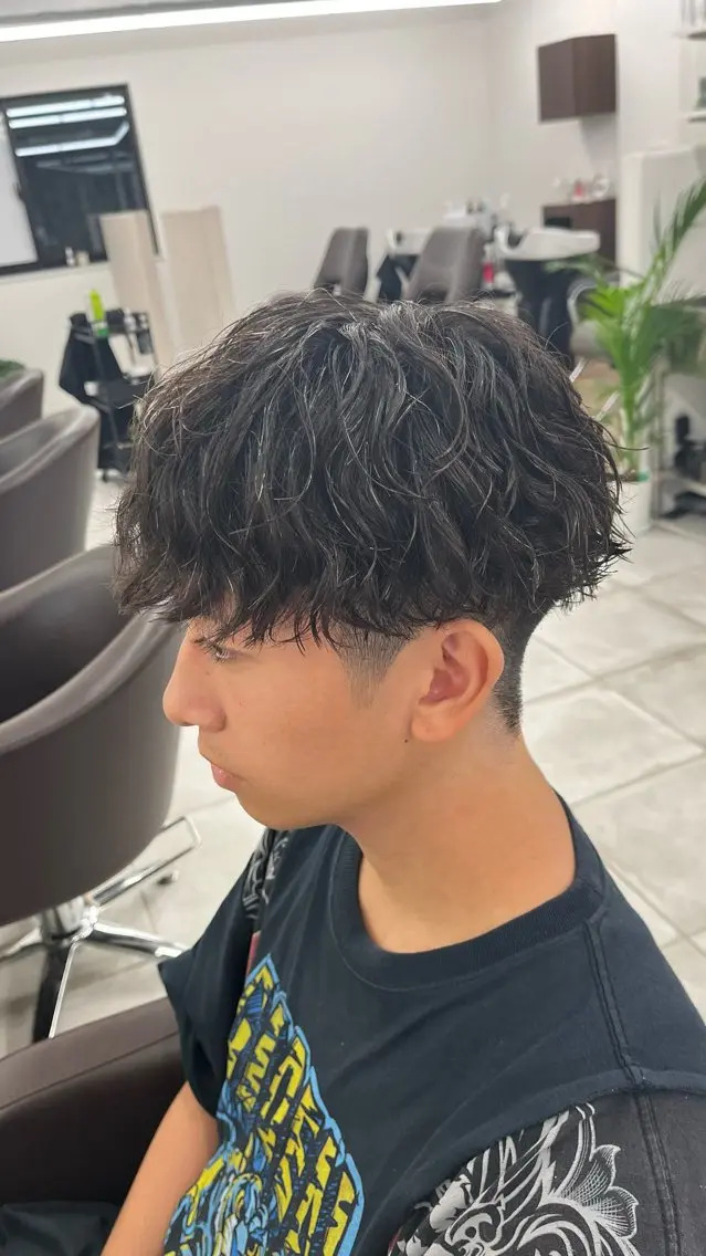 ⚡️欲張りクーポン⚡️メンズカット+カラー+パーマ+トリートメントの写真