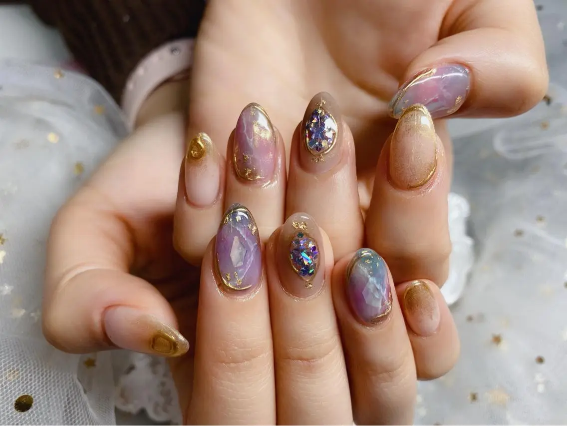 ネイル ニュアンスネイル Lien  _リエン リエンのネイルデザイン