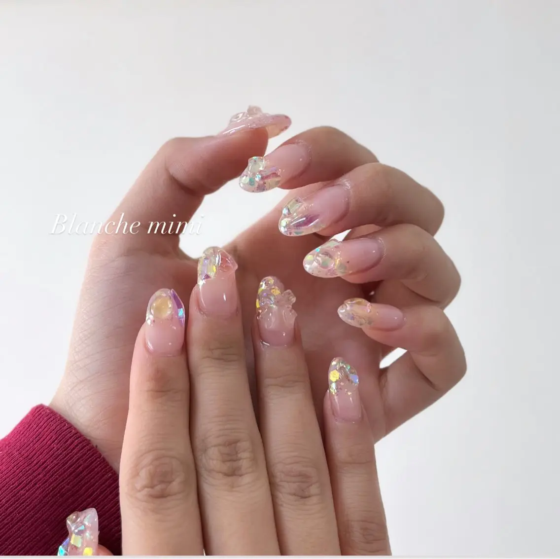 ネイル ハンドネイル Blanche mimi.u_aのネイルデザイン