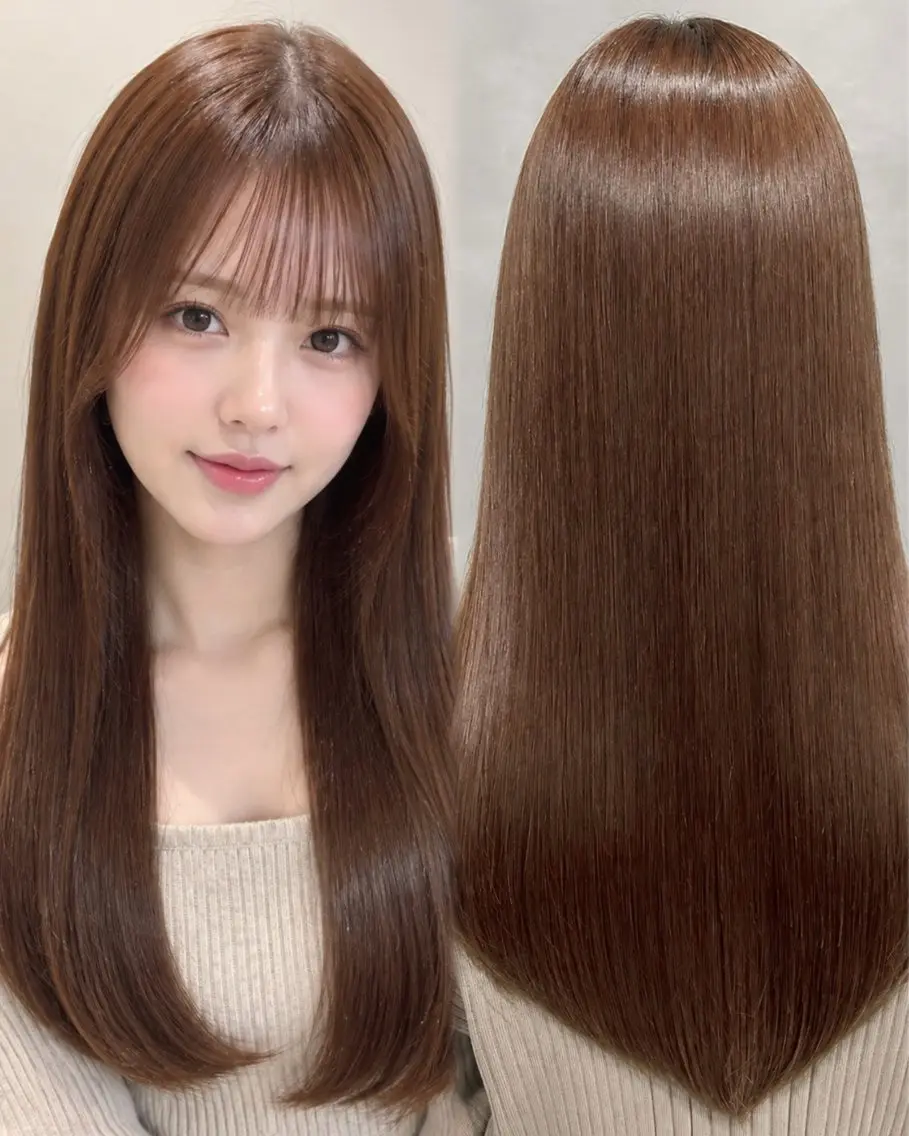 ロング カラー 透明感カラー ヘアカラー トリートメント 透明感カラー💎 アレンジ🩰Rimiのヘアスタイル