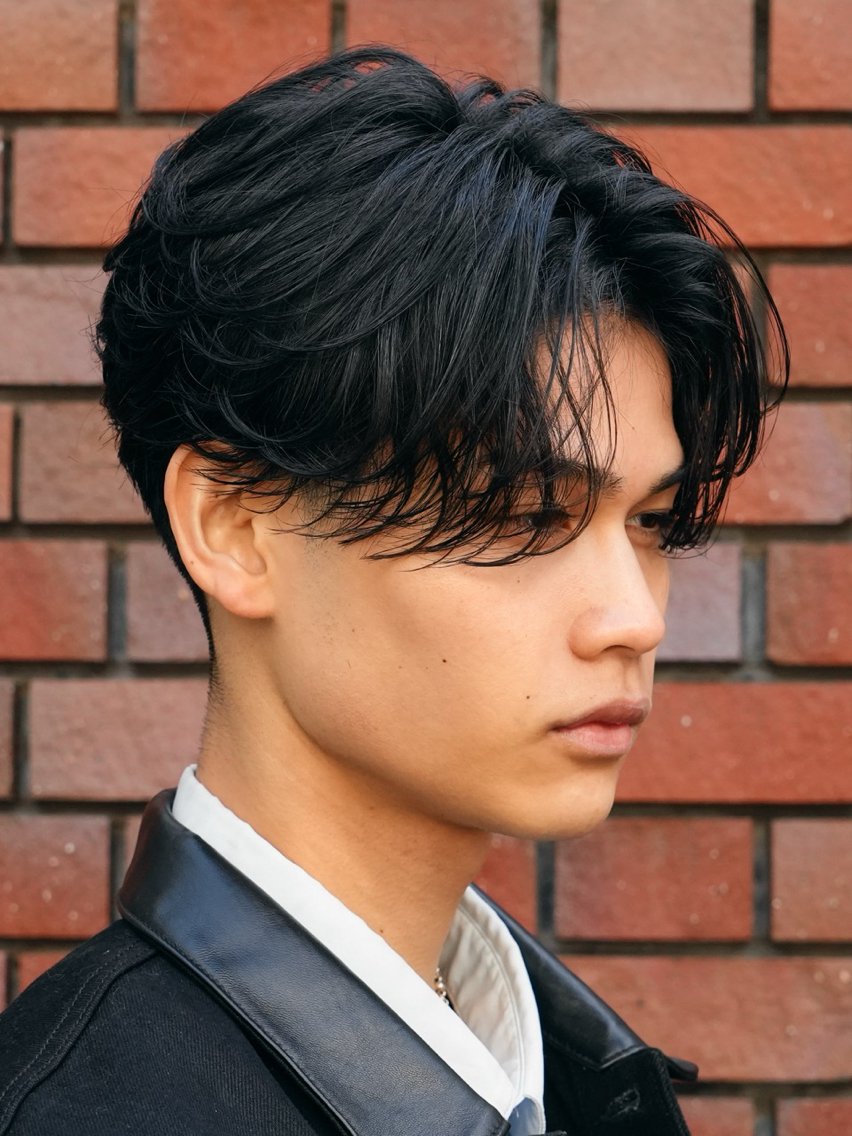 パーマ メンズ カット パーマ カット 無料イノウエのヘアスタイル