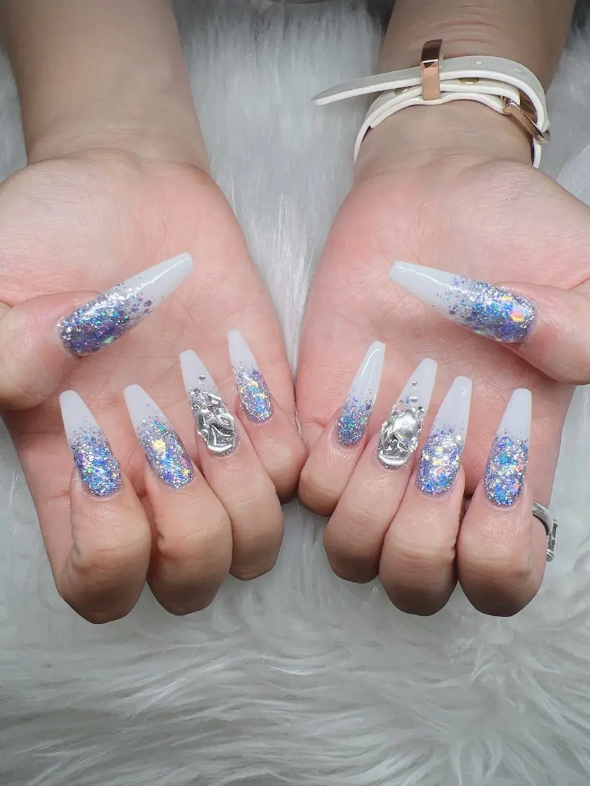 ネイル ハンドネイル Lee Nails チップ長さだし専門店のネイルデザイン