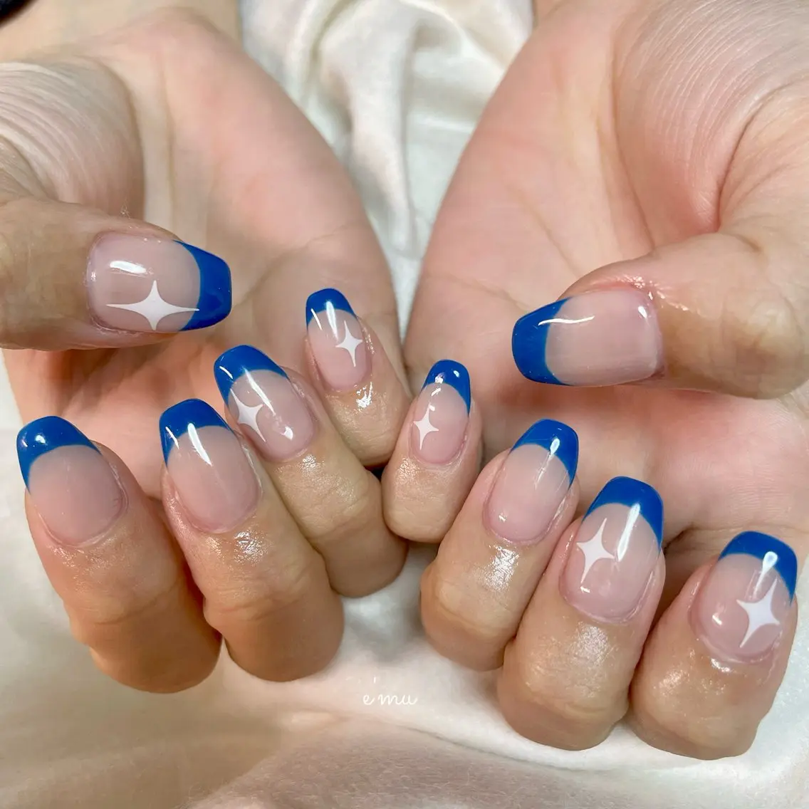 ネイル フレンチネイル nail salon e'mu💐のネイルデザイン