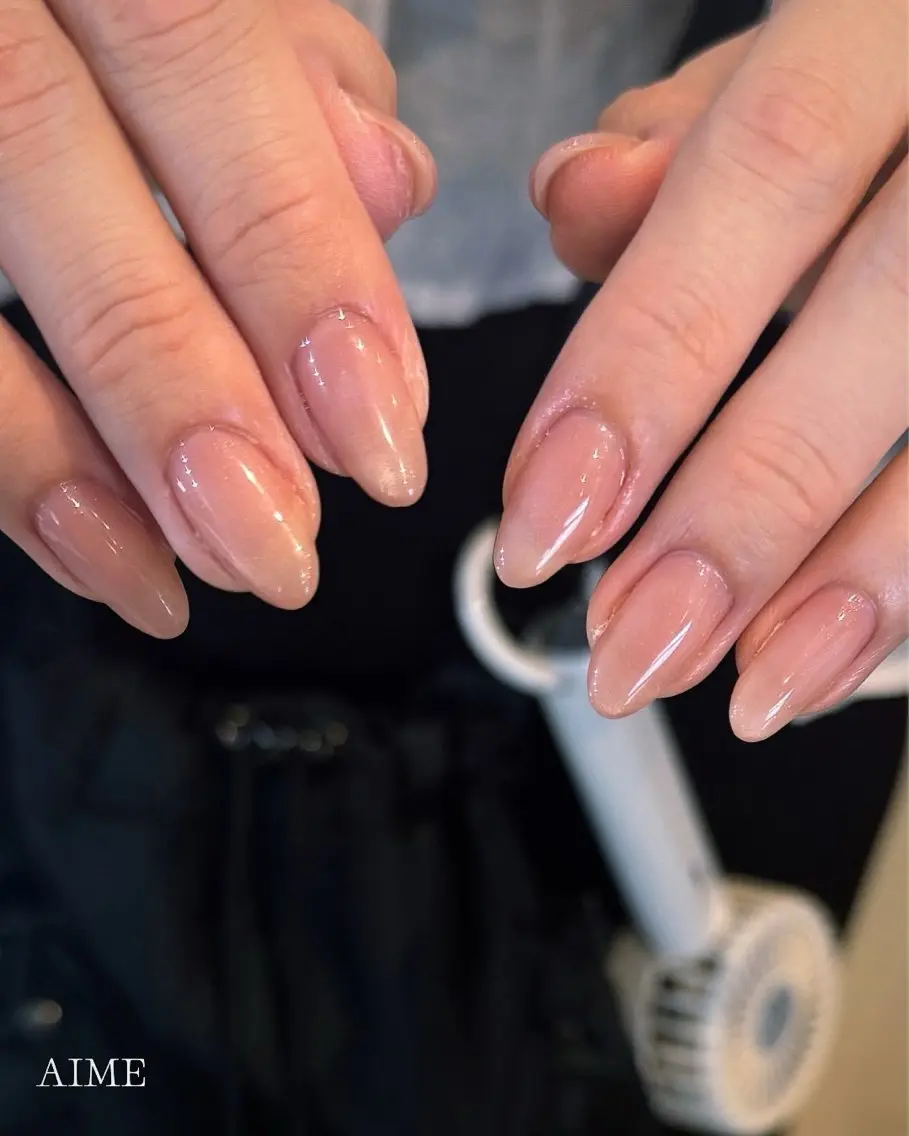 ネイル シンプルネイル ハンドネイル AIME (momo)のネイルデザイン
