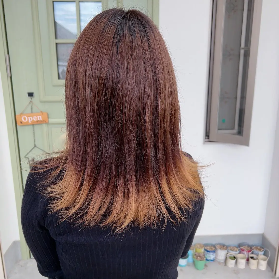ロング カラー かふゆい chikaのヘアスタイル