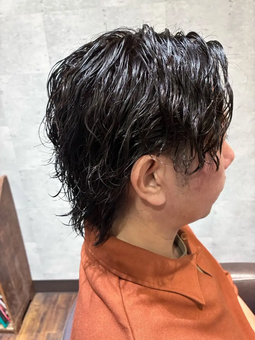 【期間限定🌺】men'sパーマ➕似合わせカットの写真