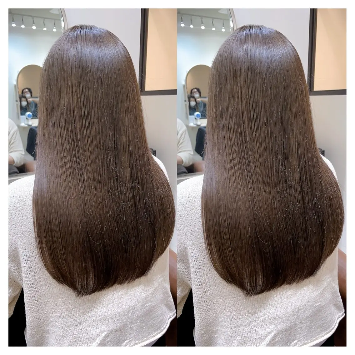 ロング カラー カット ヘアカラー トリートメント 村山 茉衣のヘアスタイル